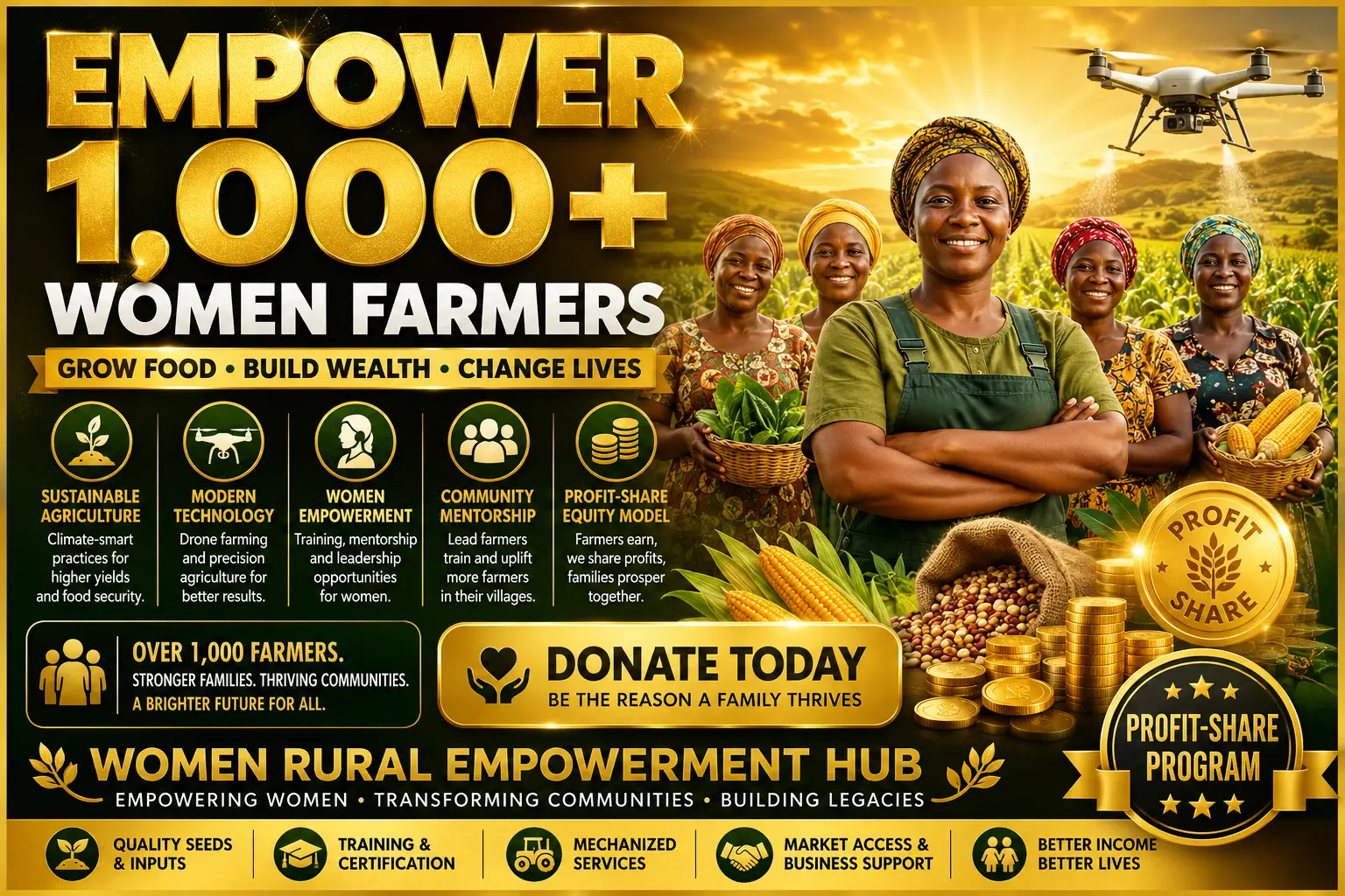 EMPOWER WOMEN FARMERS