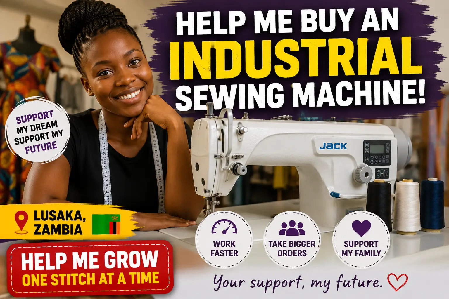 Industrial sewing machine