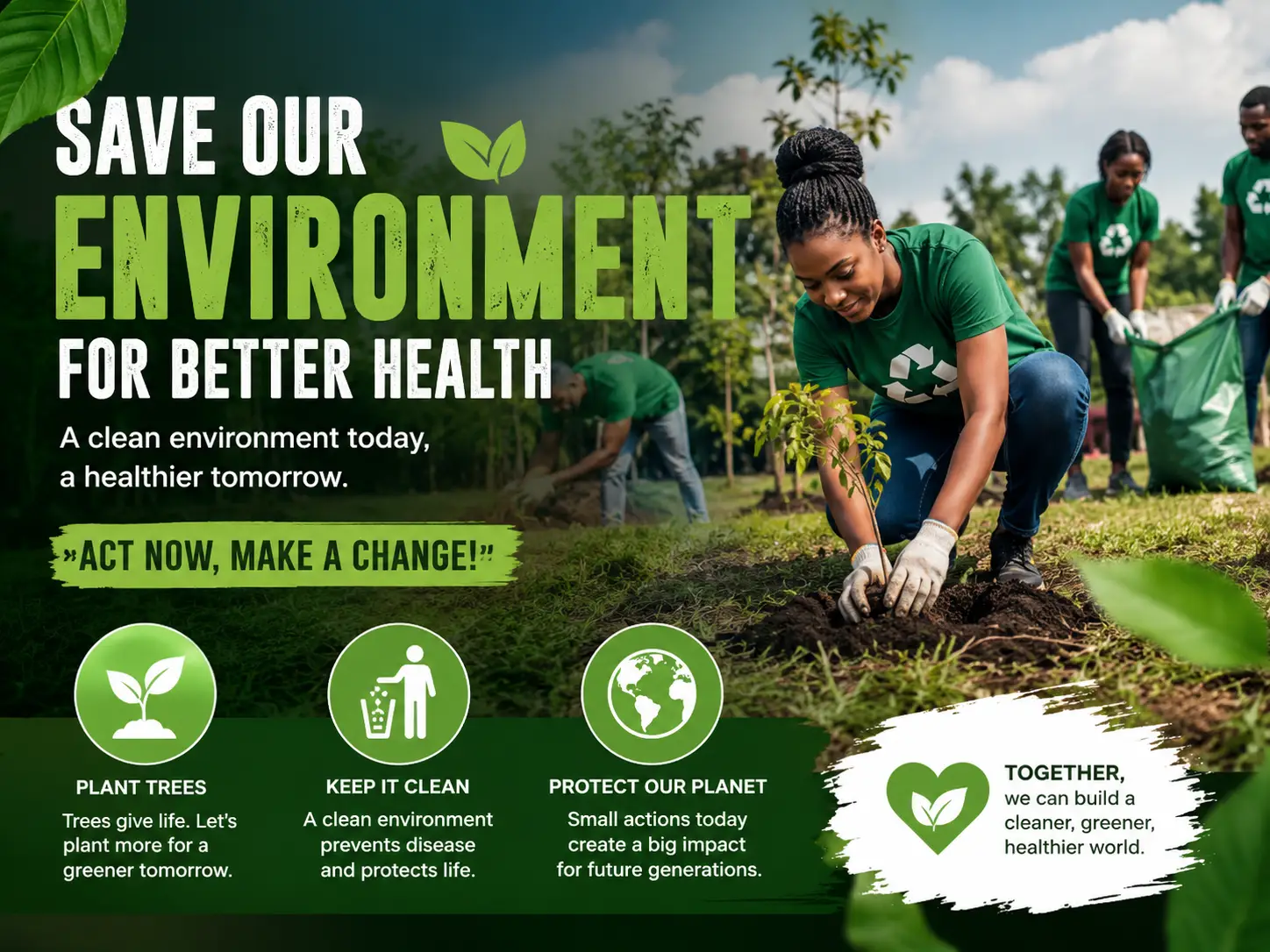 save our environment for better health