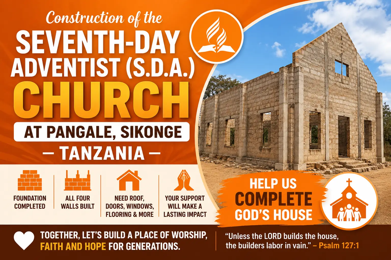 Construction of the Seventh day Adventist