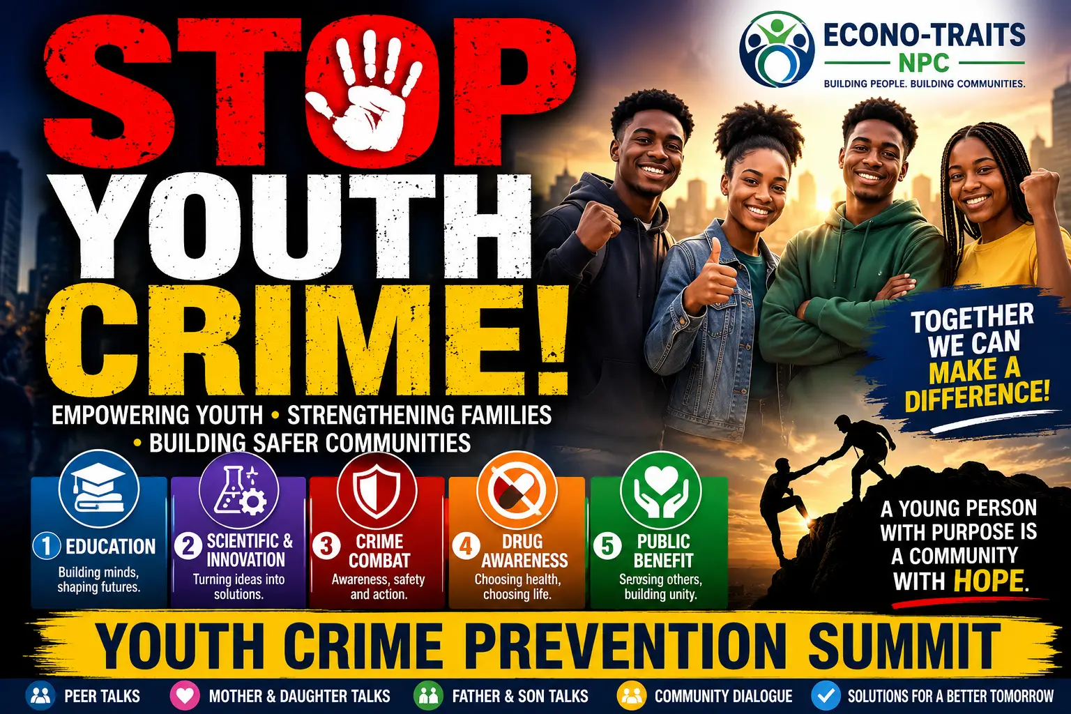 Building Safer Communities Through Prevention Education & Empowerment