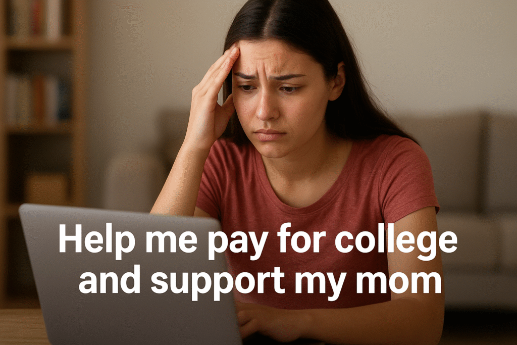 Paying for college has become one of the biggest challenges I’ve ever faced.