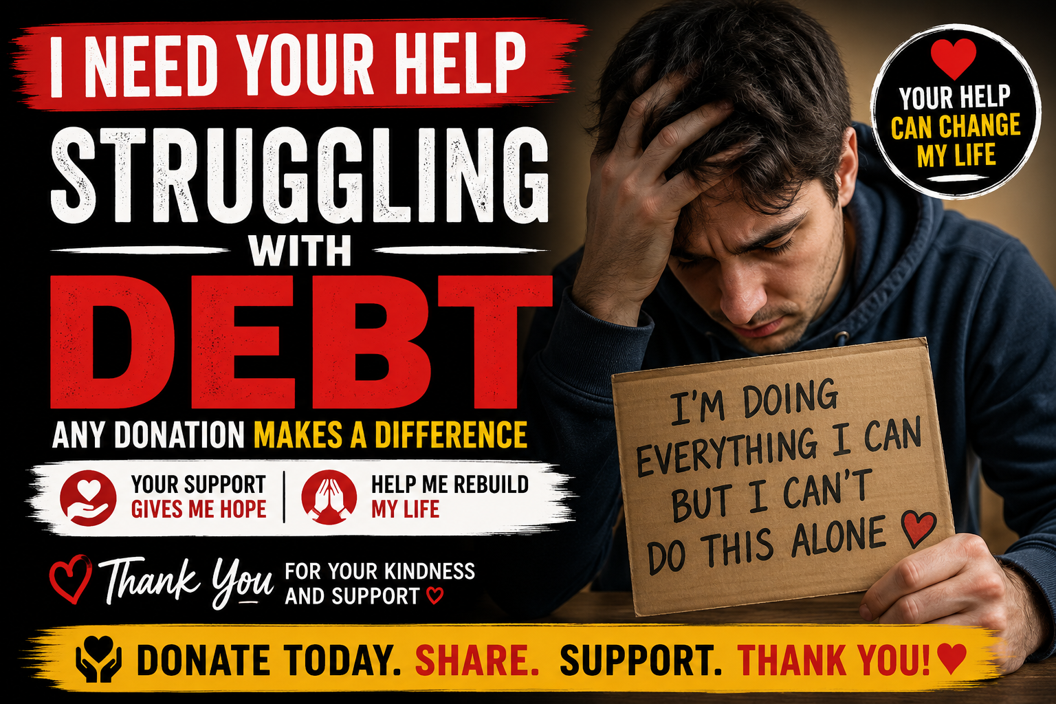 Help Me Break Free from Debt and Rebuild My Life