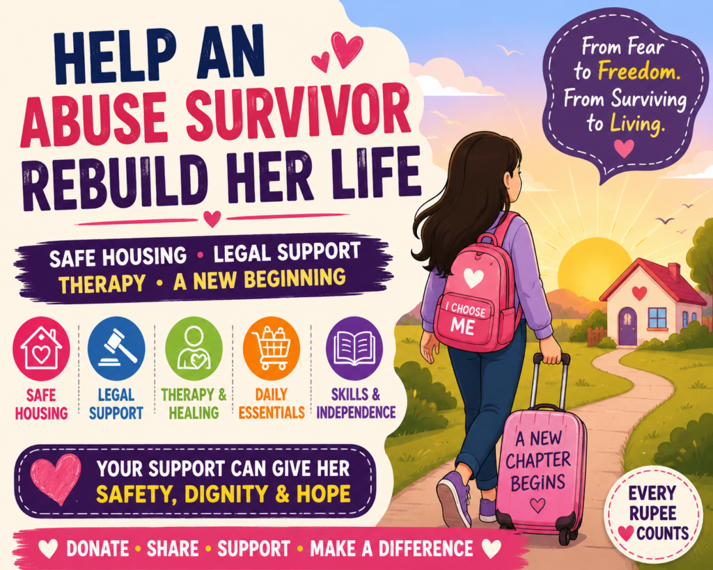 HELP HER START OVER