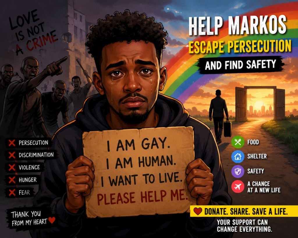 Help Markos Escape Persecution and Find Safety