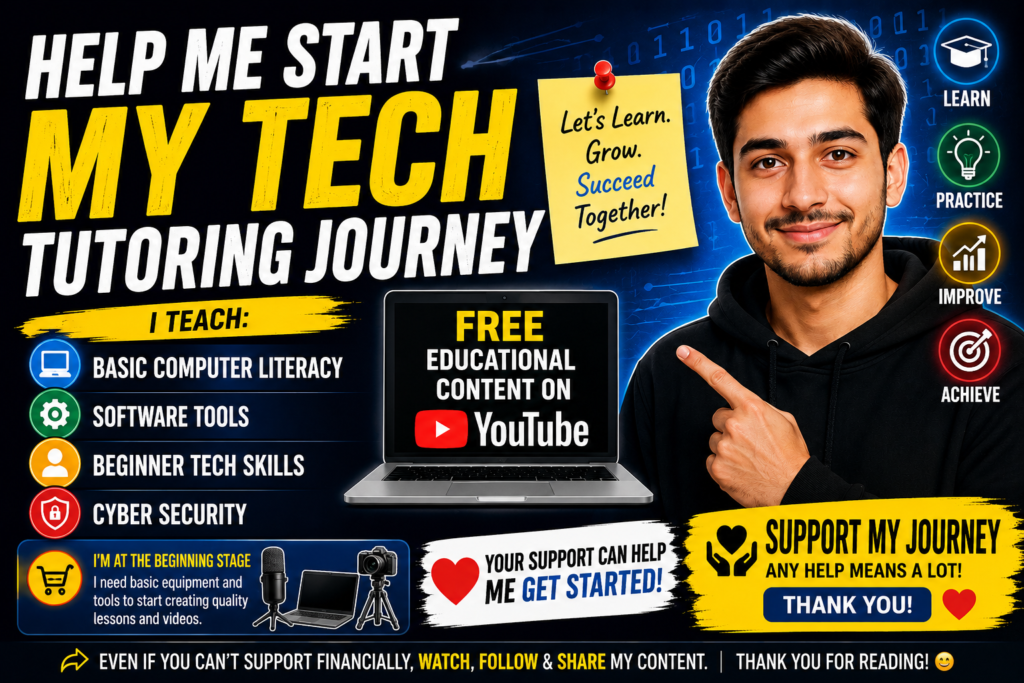Help Me Start My Tech Tutoring Journey