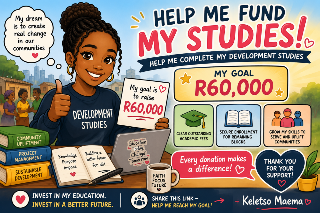 Help me fund my studies