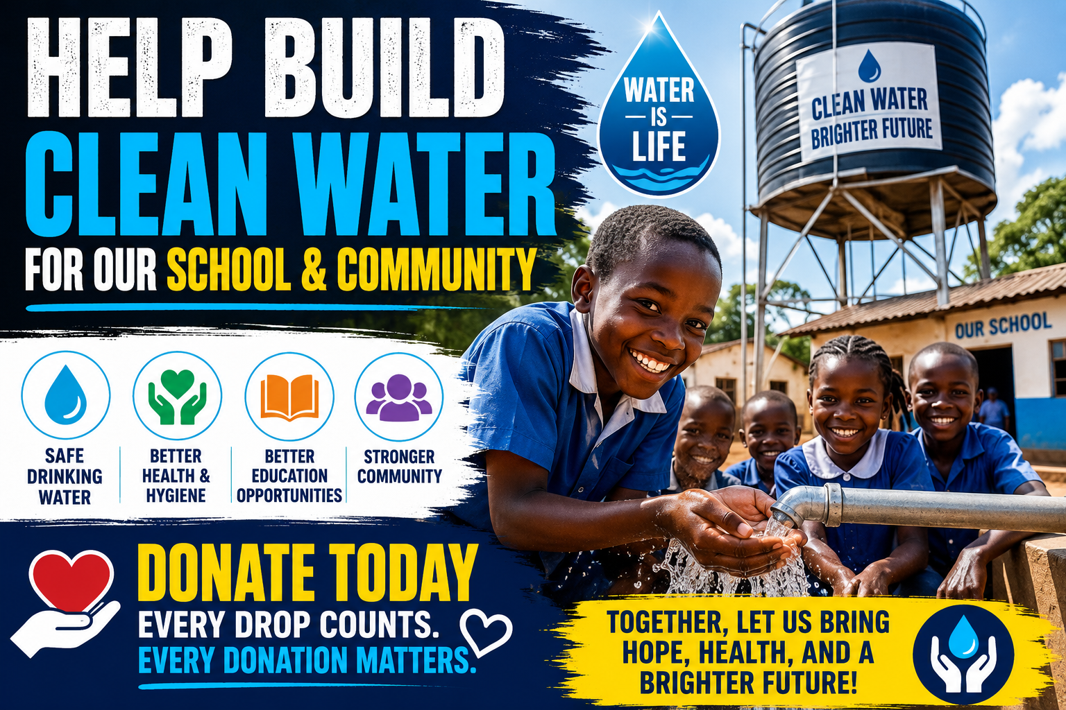 Help Build a Clean Water System for Our School and Community