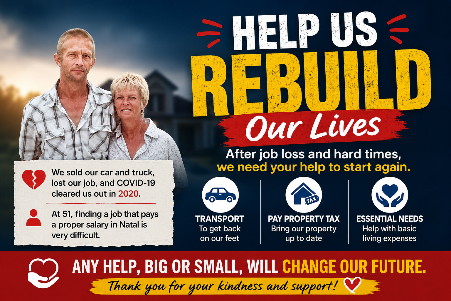 Help Us Rebuild