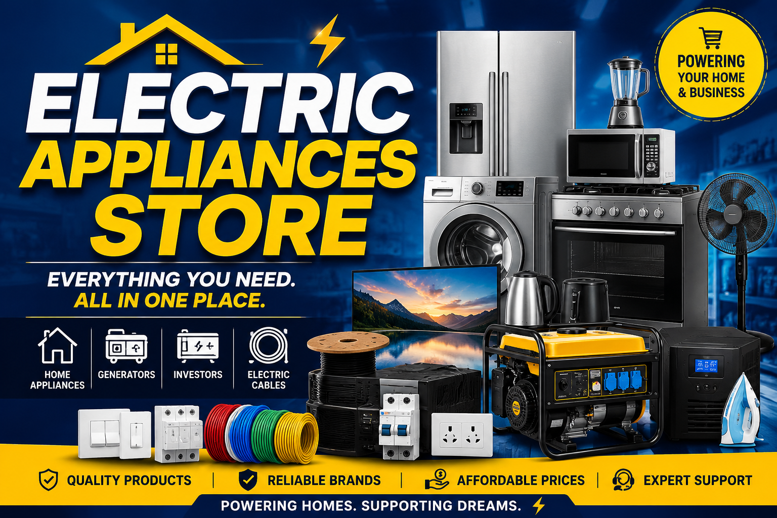 electric appliances store